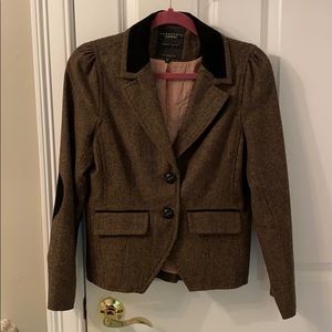 Brown blazer